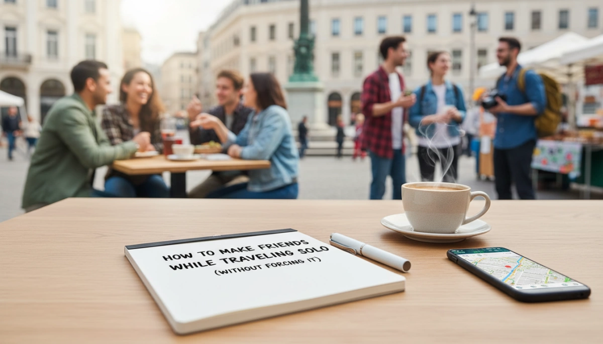 How to Make Friends Traveling Solo Without Forcing It Naturally