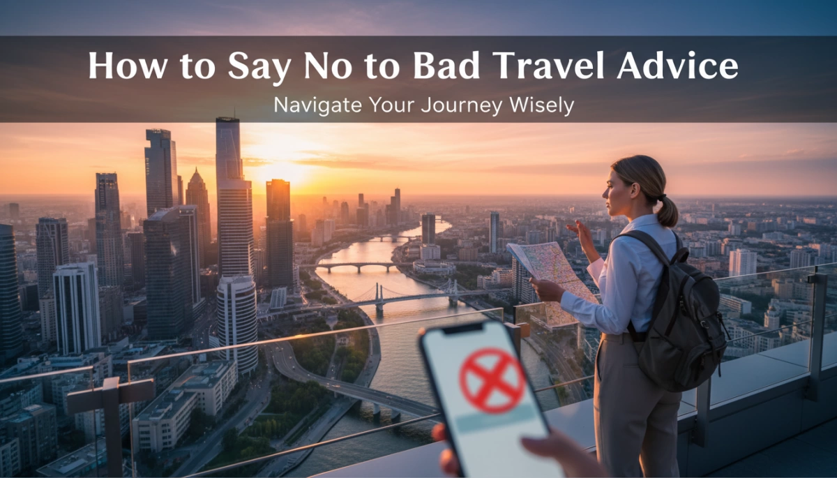How to Say No to Bad Travel Advice and Travel with Confidence