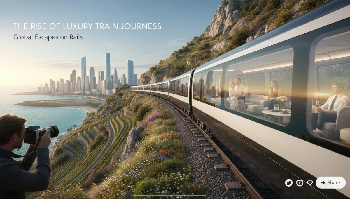 The Rise of Luxury Train Journeys Redefining Global Travel Experiences