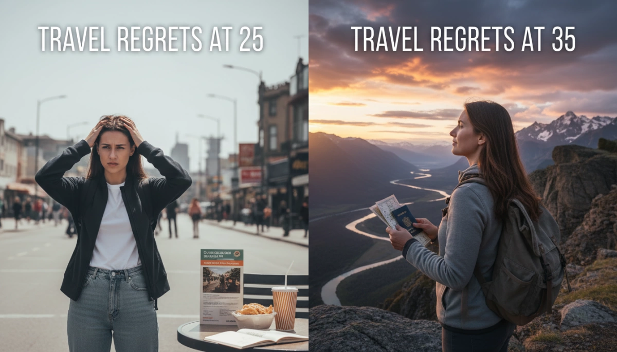 Travel Regrets at 25 vs 35 How Travel Priorities Change