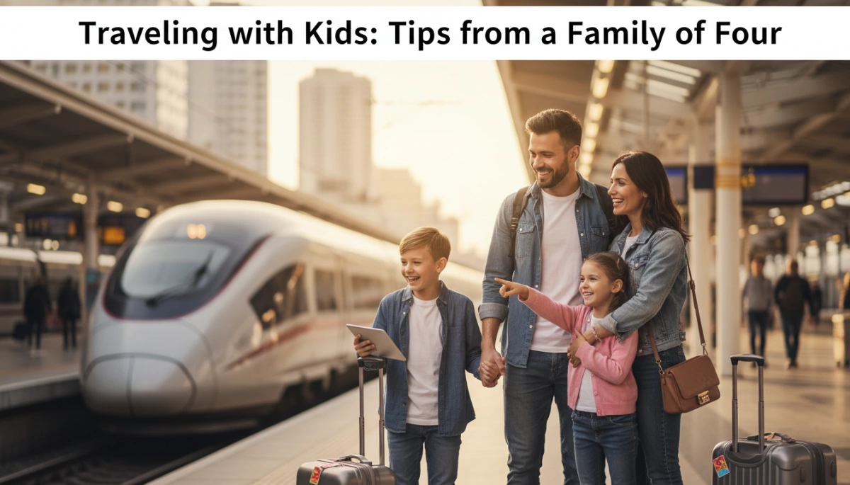 Traveling with Kids Tips from a Family of Four for Stress-Free Trips