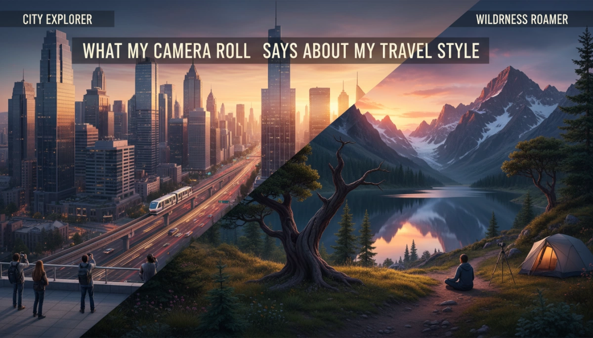 What Your Camera Roll Reveals About Your Unique Travel Style