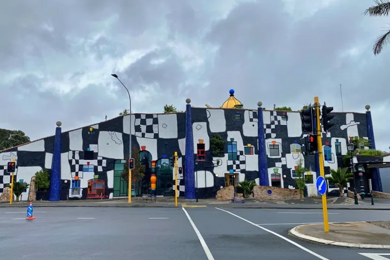 Visit the Hundertwasser Art Centre, Whangarei